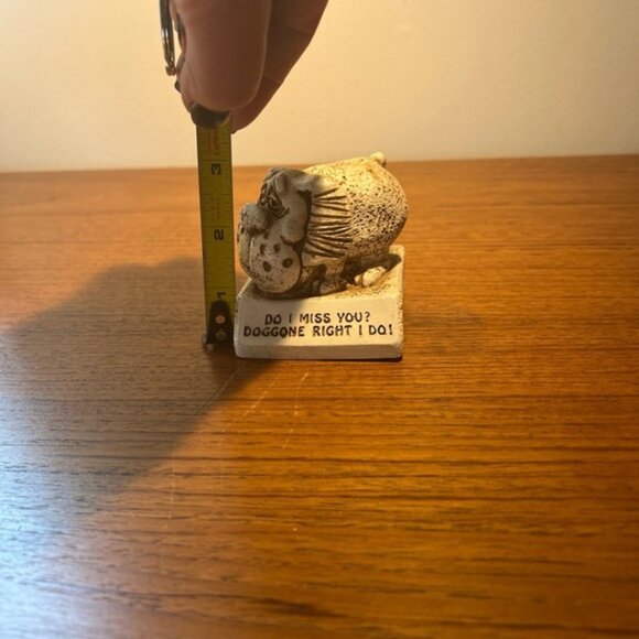 Vintage 1975 Paula Figurine Ontario Canada dog missing human W390 - Picture 5 of 7